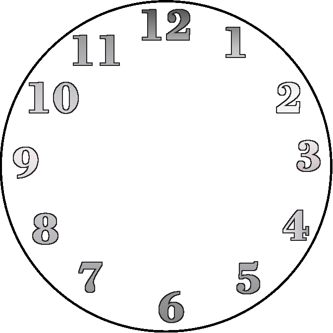 Clock Numbers ClipArt Best