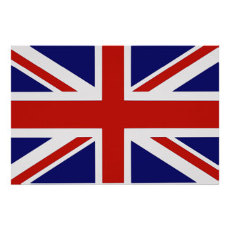 British Flag Art & Framed Artwork | Zazzle