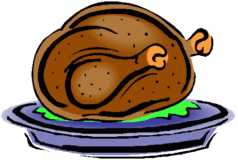 Turkey Dinner Clipart