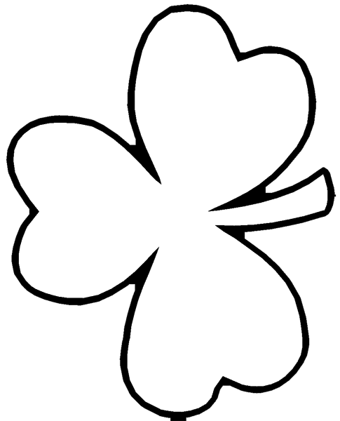 Shamrock Coloring Sheet - Ant-llc.net