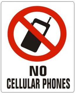 No Cell Phones Sign - ClipArt Best