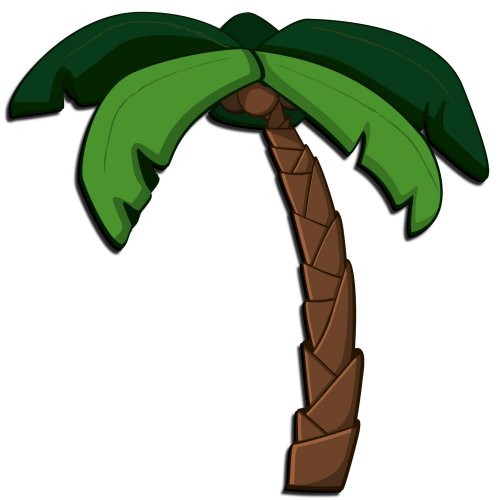Images Of Cartoon Palm Trees