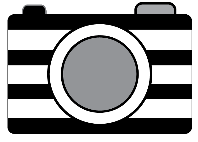 Vintage camera clipart black and white png - ClipartFox