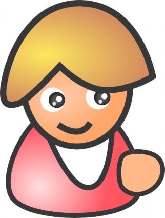 Girl With Smile Clipart - ClipArt Best