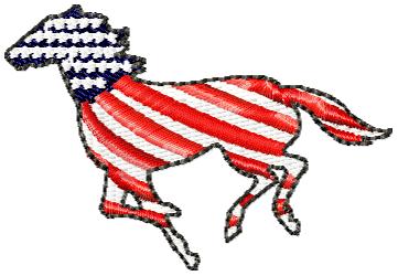 Free Image Of A Red Mustang Horse - ClipArt Best