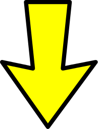 Arrow Outline Yellow Down Clip Art Download