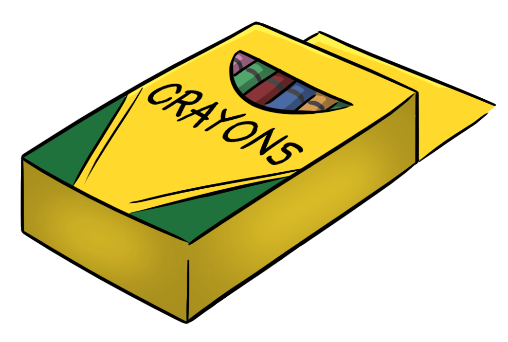 Color Crayons Clipart