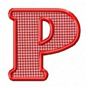 P Letter Design Clipart - Free to use Clip Art Resource