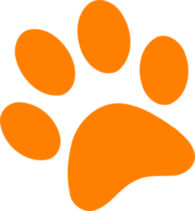 Bulldog paw clipart