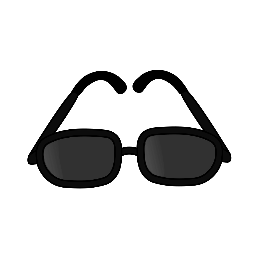 Black sunglasses clipart - ClipartFox