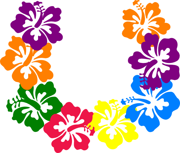 Hawaiian Flowers Cartoon | Free Download Clip Art | Free Clip Art ...