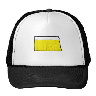 North Dakota State Trucker Hats | Zazzle