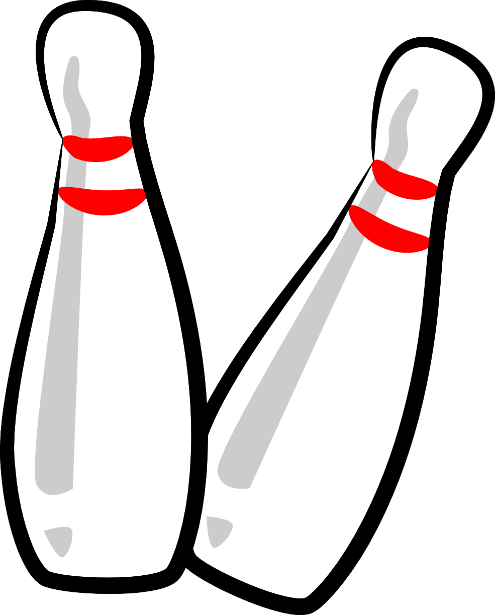 Bowling Pin Images Clipart Best