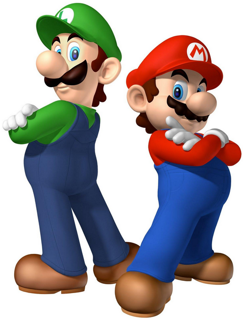 mario brothers characters clip art | School Clip Art