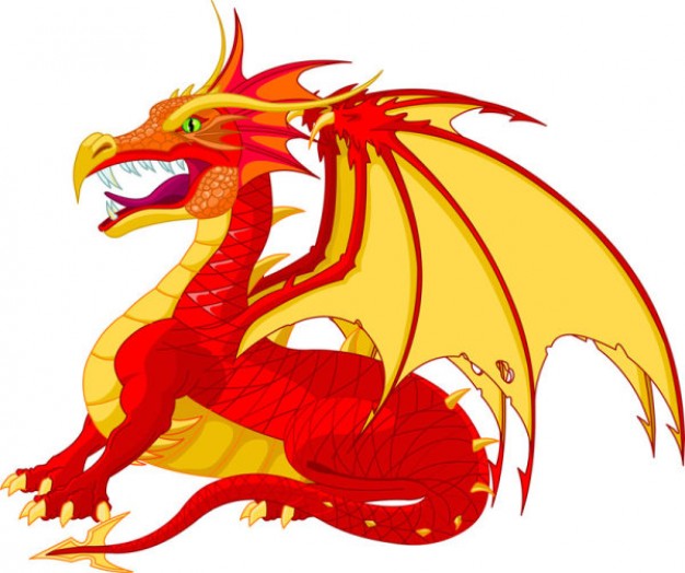 cute cartoon dragon vector | Download free Vector - ClipArt Best ...