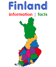 Finland Map with cities - blank outline map of Finland-