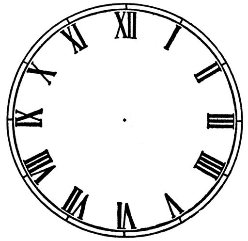 Blank Clock Faces - ClipArt Best