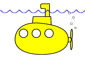 Submarine Clipart