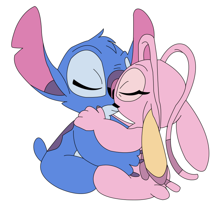 Stitch and angel clipart - ClipartFox