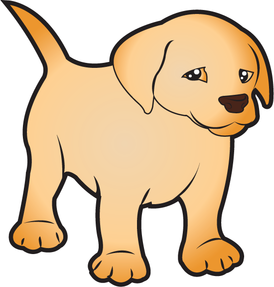 Lab Puppy Clipart