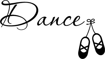 Amazon.com : Dance Wall Art decals Love Rain vinyl stickers ...