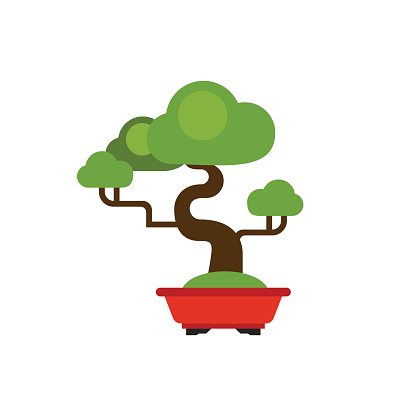 Bonsai Tree Clip Art, Vector Images & Illustrations