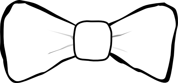 White Bow Clipart