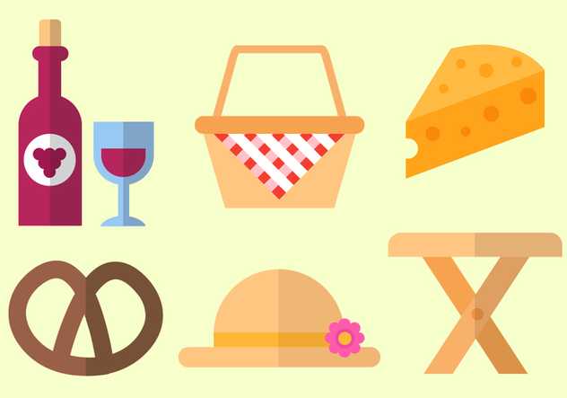 Free Picnic Vector Free Vector Download 380783 | CannyPic