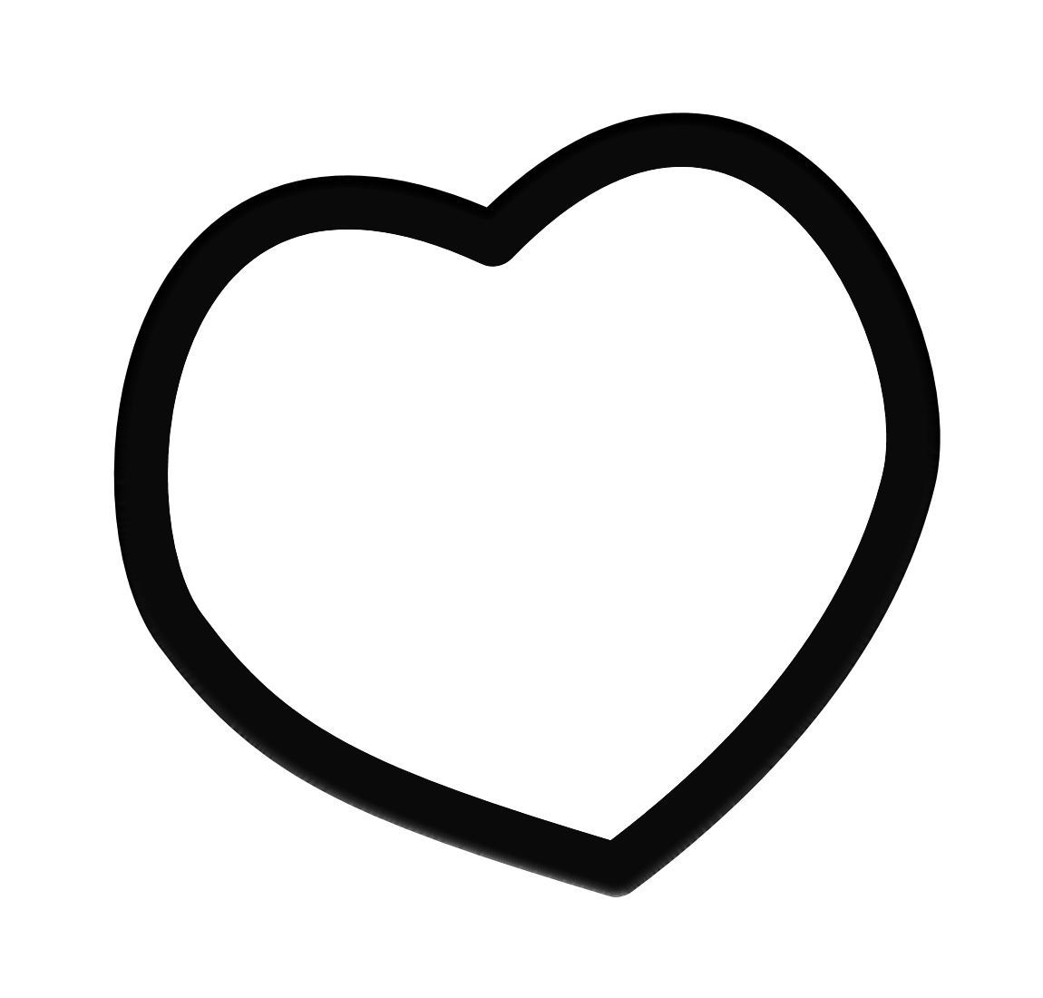 Heart Frame Clip Art Black And White - Free ...