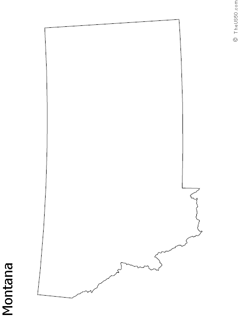 The US50 - View the Blank State Outline Maps