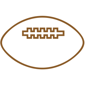 football outline // Design Shirtigator.