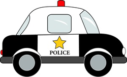 Police Car Cartoon - ClipArt Best