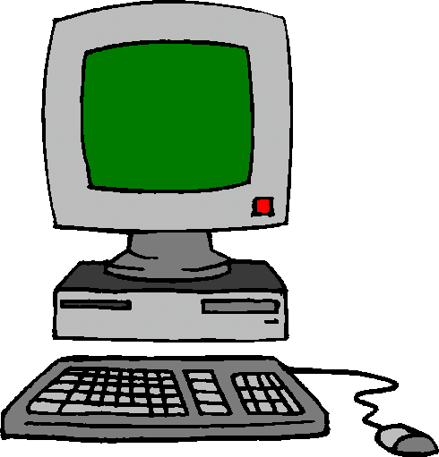 School computer graphic clipart