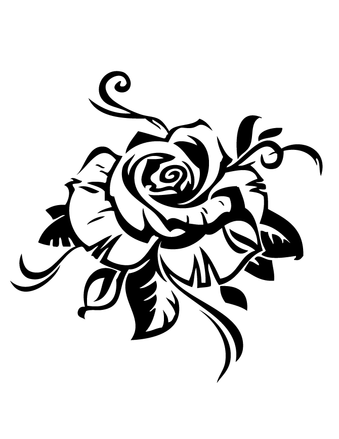 Rose Design - ClipArt Best