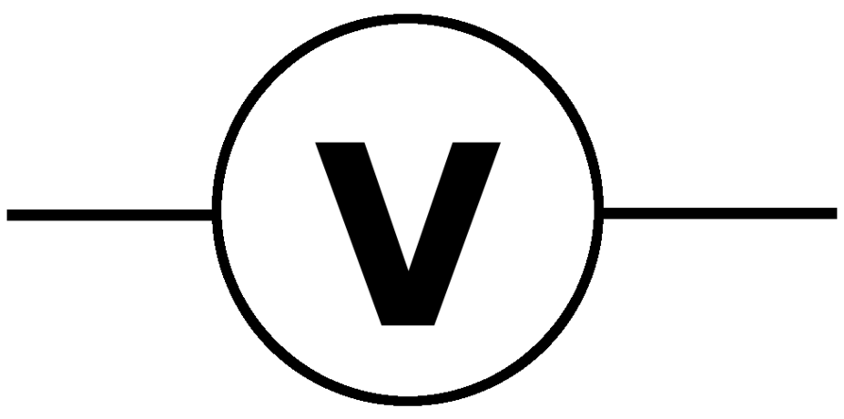 Voltmeter Symbol Clipart - Free to use Clip Art Resource