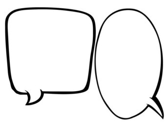 Speech Bubbles Templates Printables - ClipArt Best