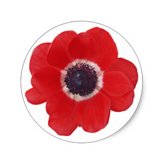 Poppy Stickers | Zazzle