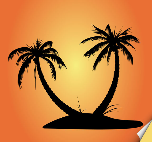 Coconut Tree Vector - ClipArt Best