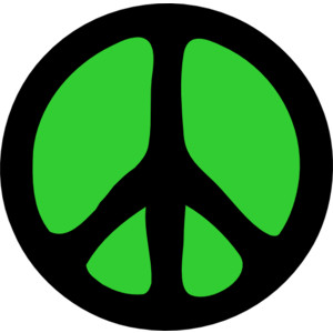 Lime Green Peace Sign 6 Peace Sign Peace Symbol peacesymbols ...