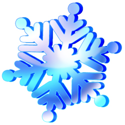 Snowflake on snowflakes public domain and clip art - Clipartix