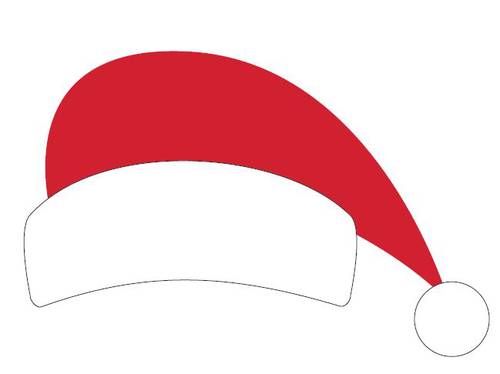 Santa hat clipart pdf