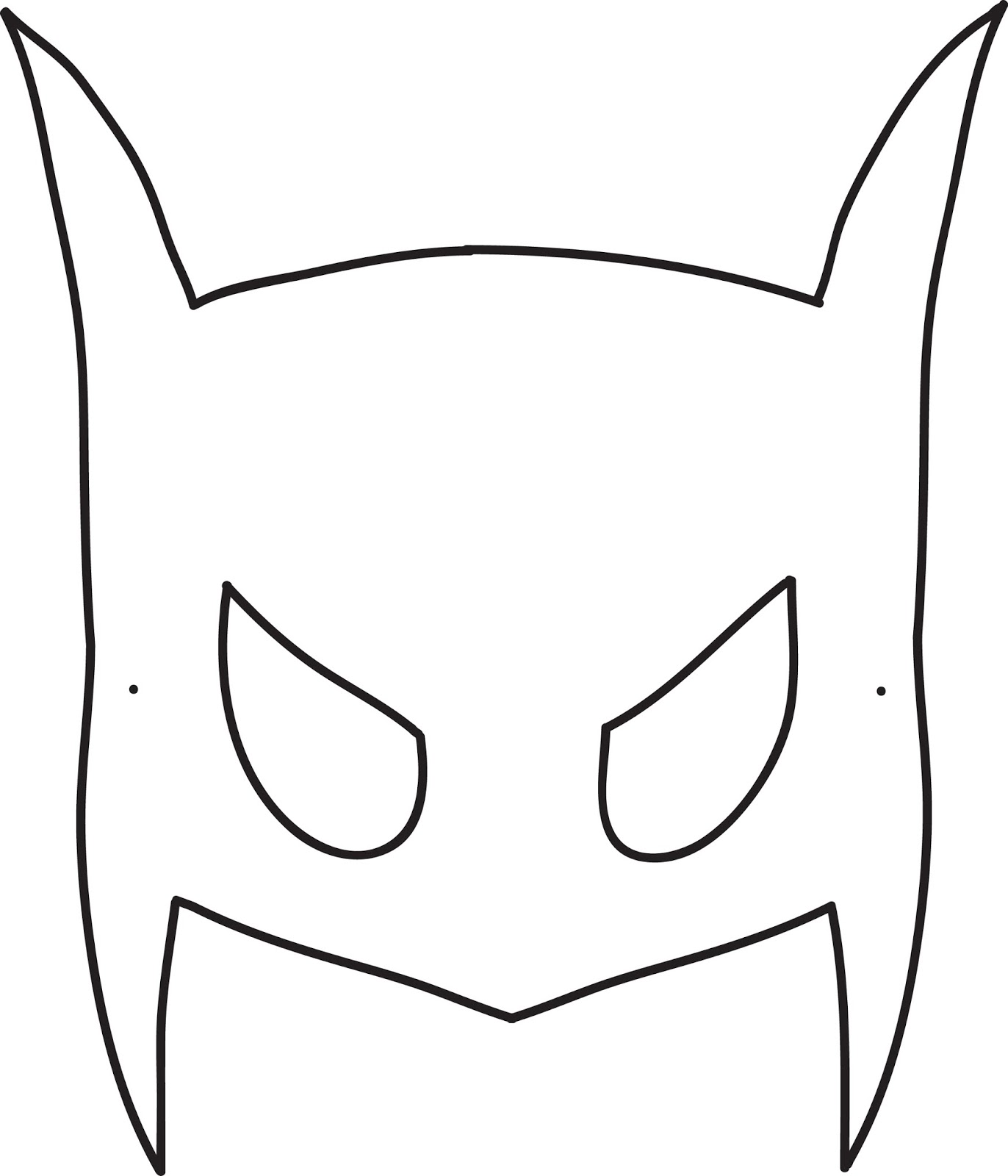 Best Photos of Robin Face Mask Template - Batman and Robin Mask ...