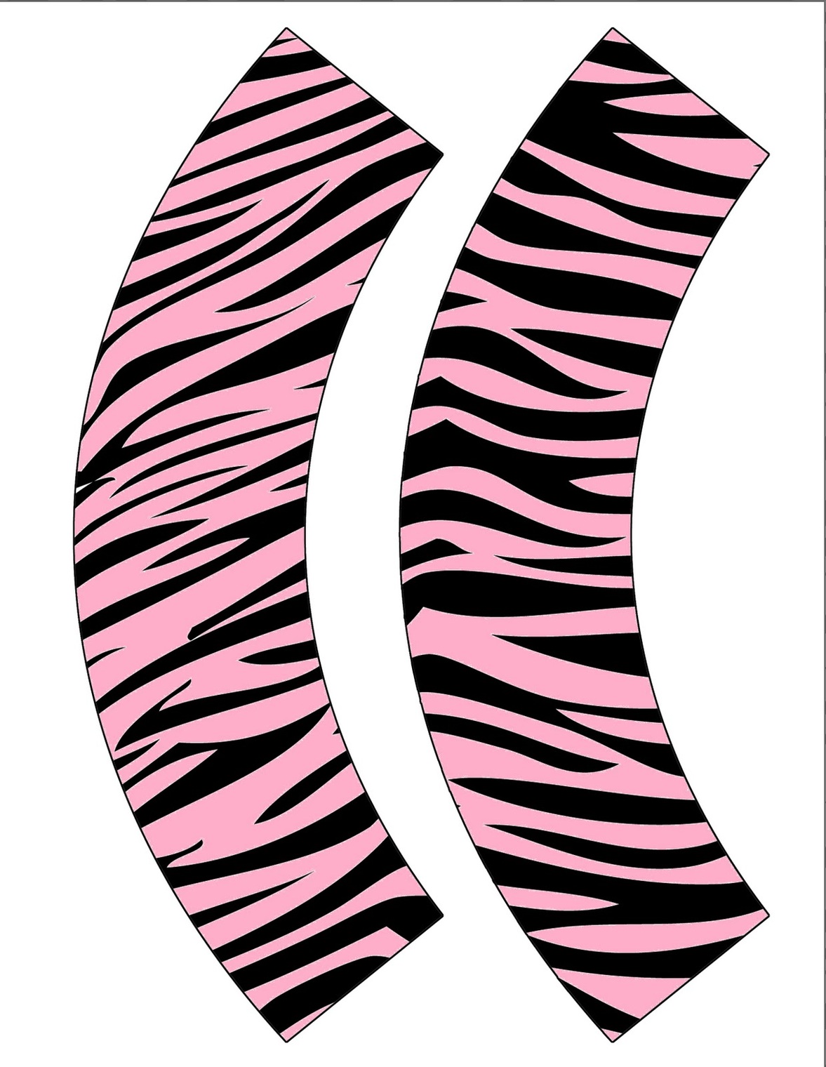 Pink Zebra Print Background Clipart - Free to use Clip Art Resource