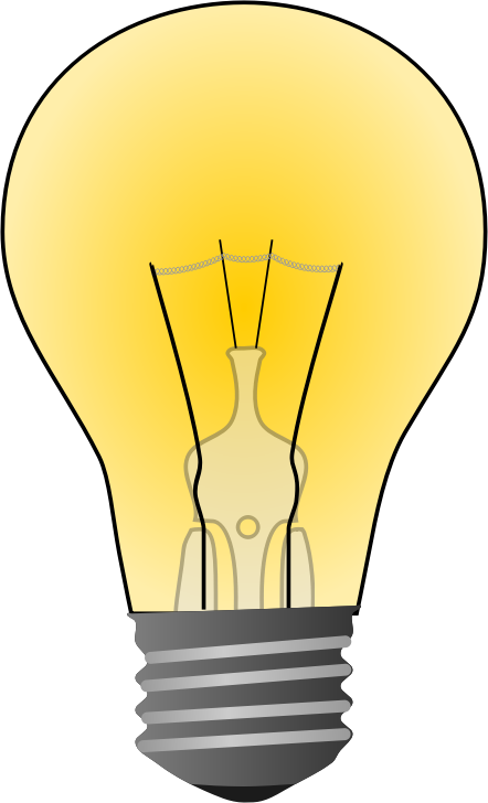 Lightbulb Clip Art - Tumundografico