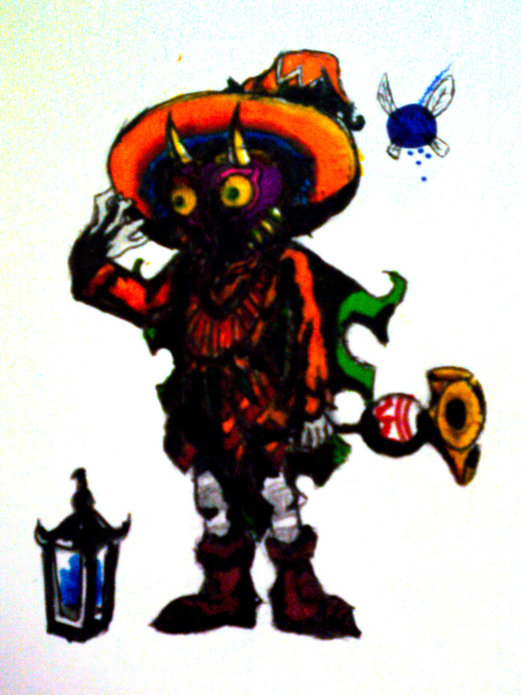 Twilight Princess Skull Kid with Majora's Mask by GoldenRonder on ...