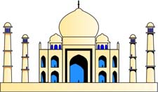 Taj Mahal Clip Art - Free Clipart Images