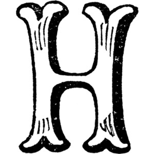 Decorative Letter H Clipart - Polyvore