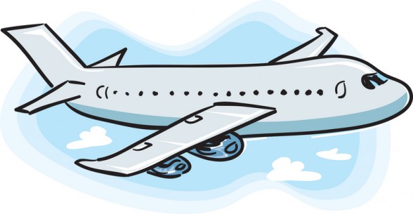 Gallery For > Clipart Plane Flying