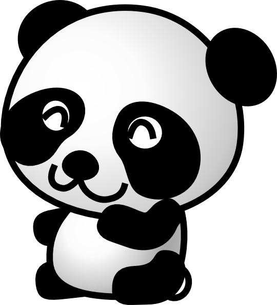 Baby Panda Coloring Pages - Free Clipart Images