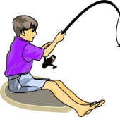 Kid Fisherman Clipart